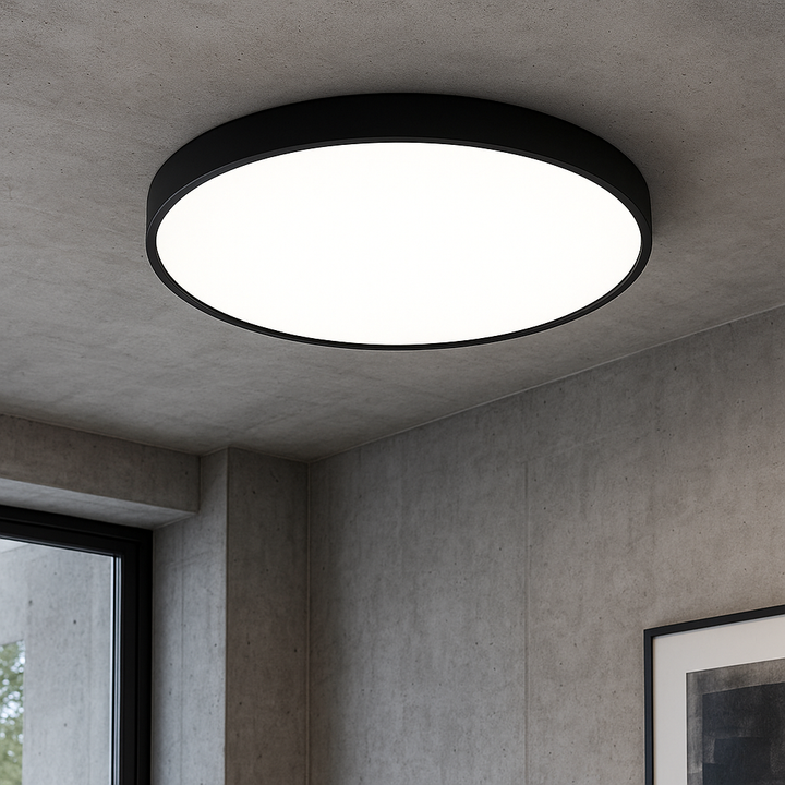 Ultra Thin Dimmable LED Ceiling Light Fixture - Adjustable Color Temperature for Dining Room and Bar, 9W, 23cm to 37cm Sizes 4