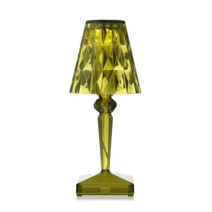 Variant image for Elegant Crystal Table Lamp - USB Rechargeable, 6 Color Options, Perfect for Bedside or Living Room-5