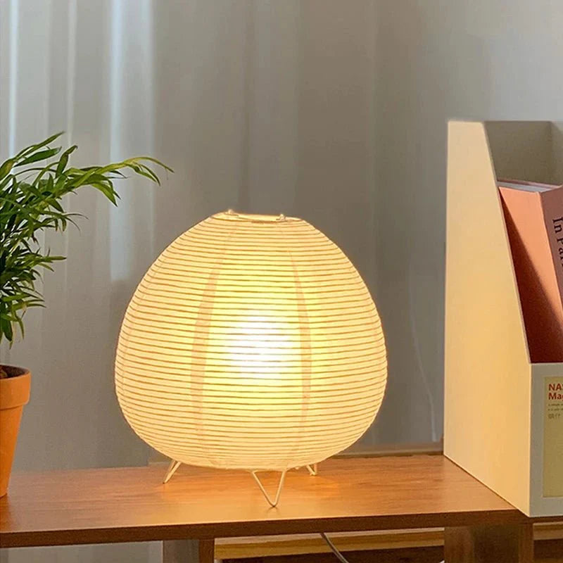 Wabi-Sabi Paper Table Lamp - detail view 3