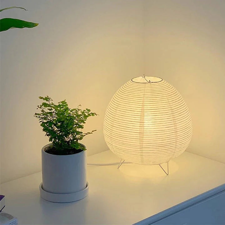 Wabi-Sabi Paper Table Lamp - detail view 4