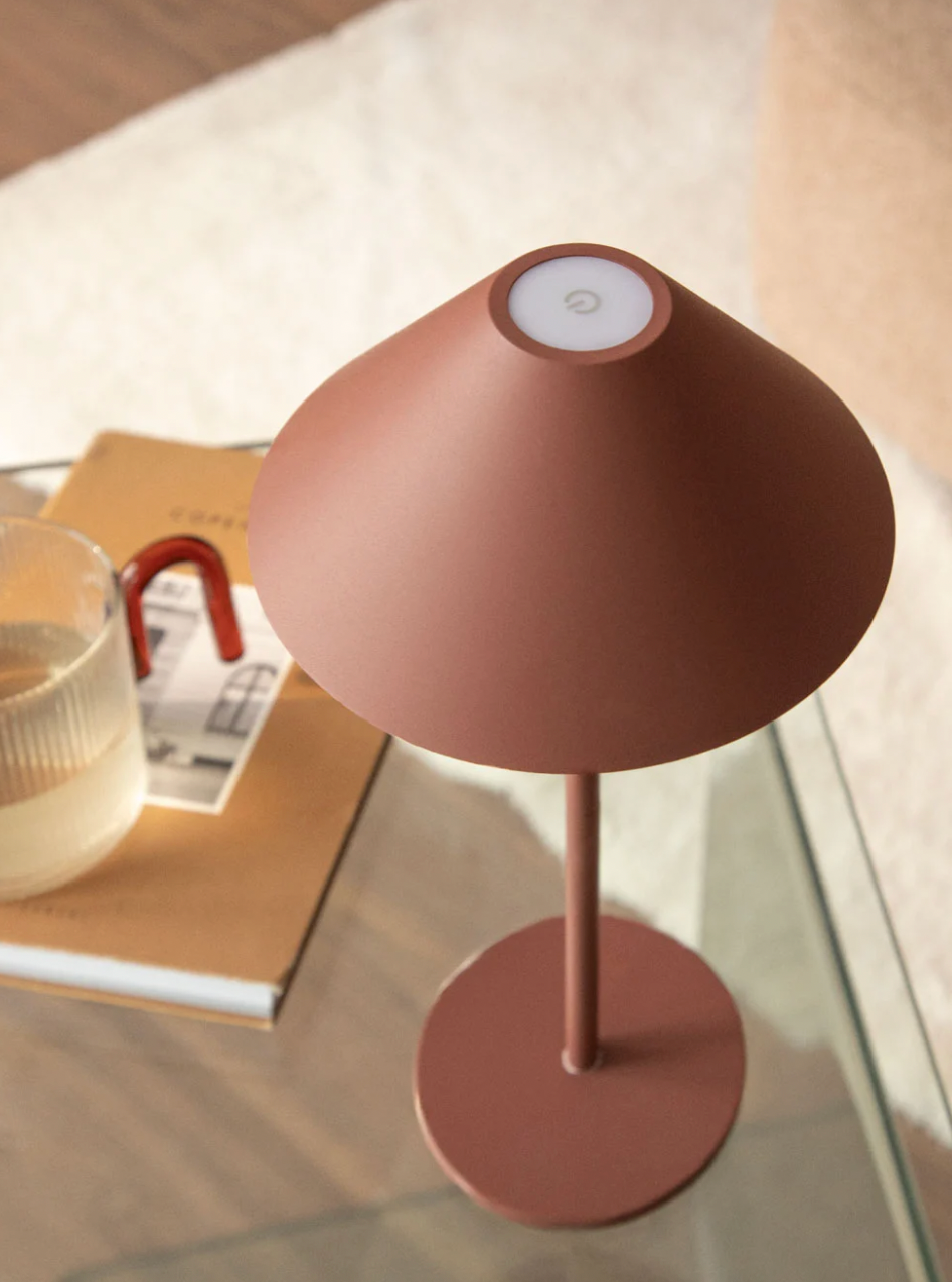 Wireless Minimalist Table Lamp - Touch Control, Weatherproof, Portable Battery Operated Design for Indoor and Outdoor Use 6