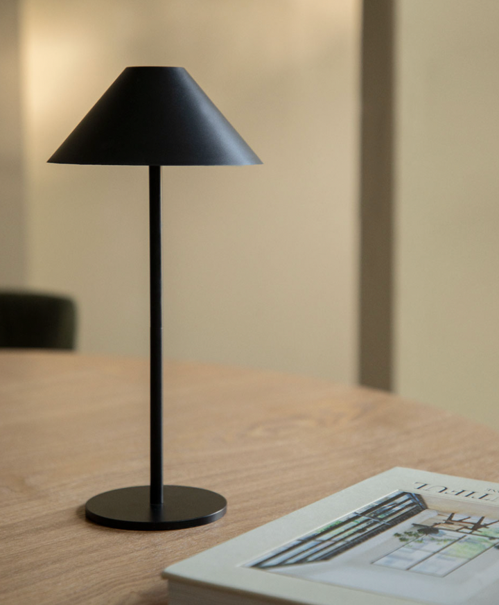 Wireless Minimalist Table Lamp - Touch Control, Weatherproof, Portable Battery Operated Design for Indoor and Outdoor Use 7