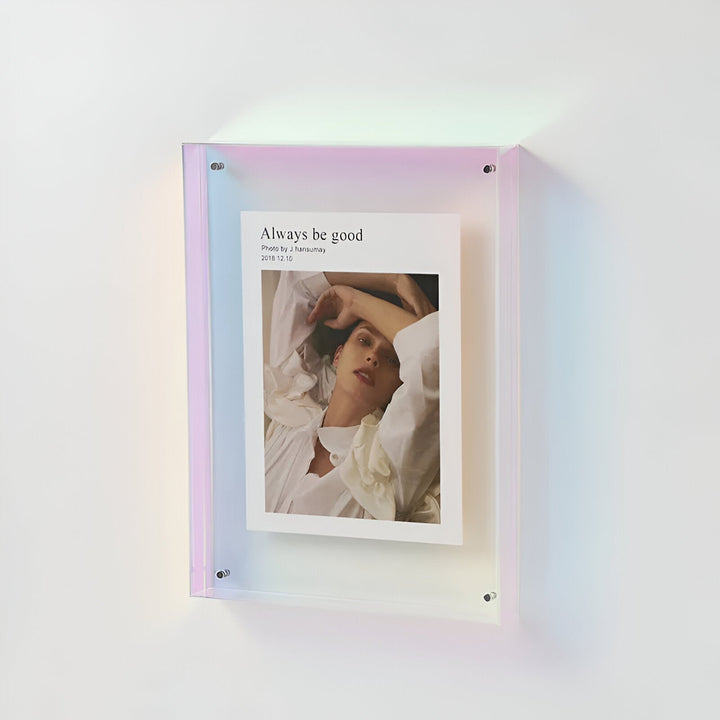 Variant image for Modern Transparent Acrylic Picture Frame for 6x9cm to 21x30cm Photos - Sleek Minimalist Design-36