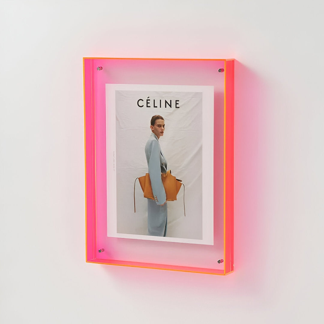 Variant image for Modern Transparent Acrylic Picture Frame for 6x9cm to 21x30cm Photos - Sleek Minimalist Design-6