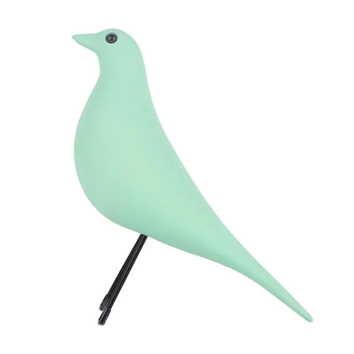 Variant image for Colorful Resin Bird House Ornament - Whimsical Pigeon Sculpture for Home Decor, 26 x 23 cm-3