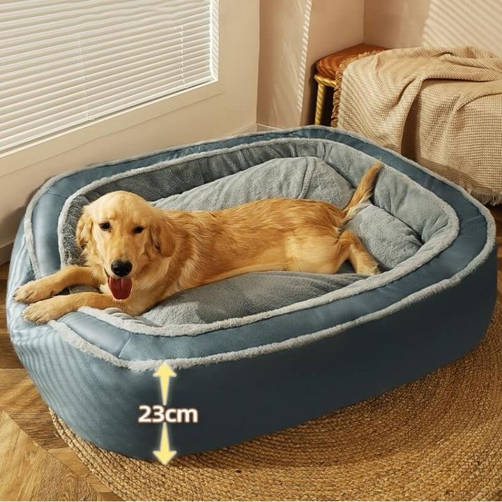 Large Orthopedic Dog Bed for Ultimate Comfort - Plush, Durable, and Easy to Clean, Ideal for Large Breeds-4
