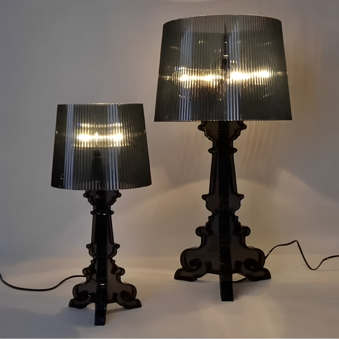 Variant image for Elegant Table Lamp with Warm Ambient Lighting - Polycarbonate Design for Bedroom and Living Room-1