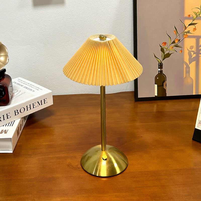 Scandinavian Wireless LED Table Lamp - Touch Control, USB Charging, Dimmable, Cordless Bedside Table Lamp-3