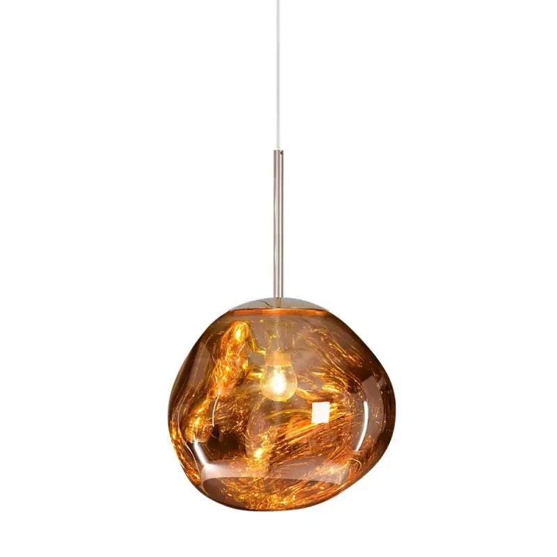 Variant image for Modern Melt Pendant Light - Artistic Kitchen Pendant Lighting with Reflective Finish, Available in Multiple Sizes and Elegant Colors-1
