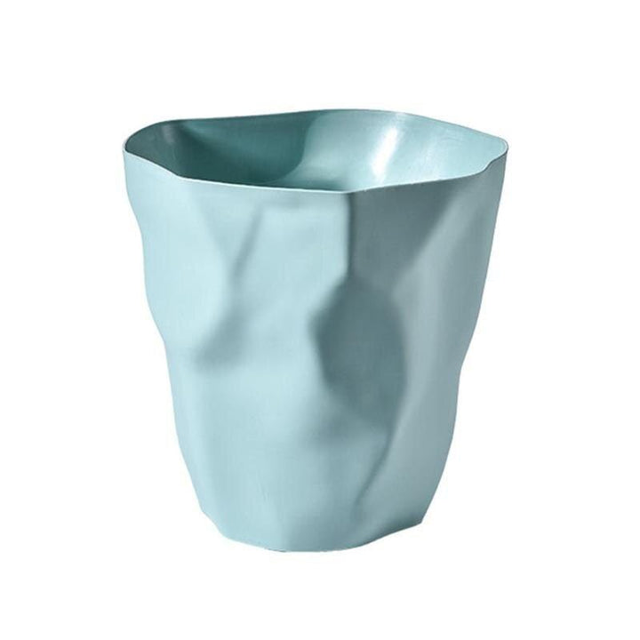 Variant image for Nordic Style Irregular Waste Bin - Durable Plastic Kitchen Trash Can for Modern Home Decor, 26 x 27 cm-6