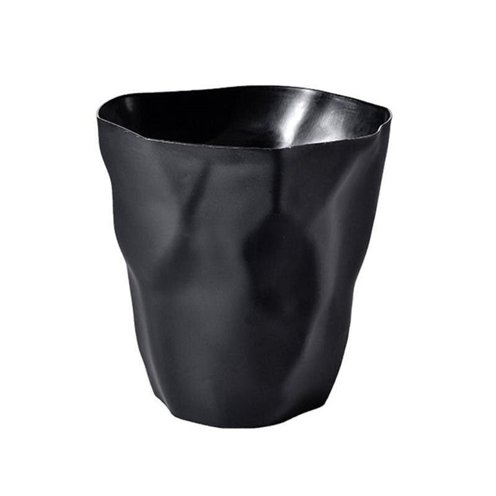Variant image for Nordic Style Irregular Waste Bin - Durable Plastic Kitchen Trash Can for Modern Home Decor, 26 x 27 cm-4