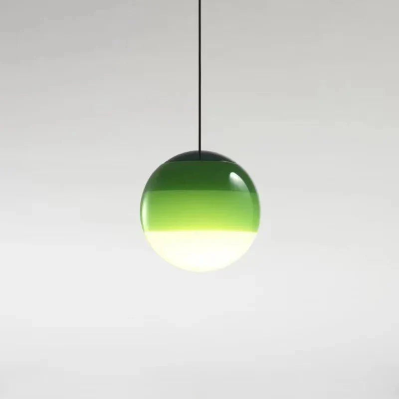 Variant image for Gradient Glass Pendant Light - Seven Color Modern Kitchen Pendant Lighting, Minimalist Design for Home Decor, LED Compatible-5