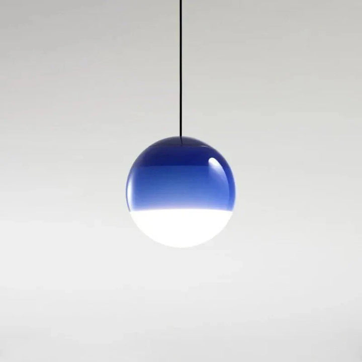Variant image for Gradient Glass Pendant Light - Seven Color Modern Kitchen Pendant Lighting, Minimalist Design for Home Decor, LED Compatible-3