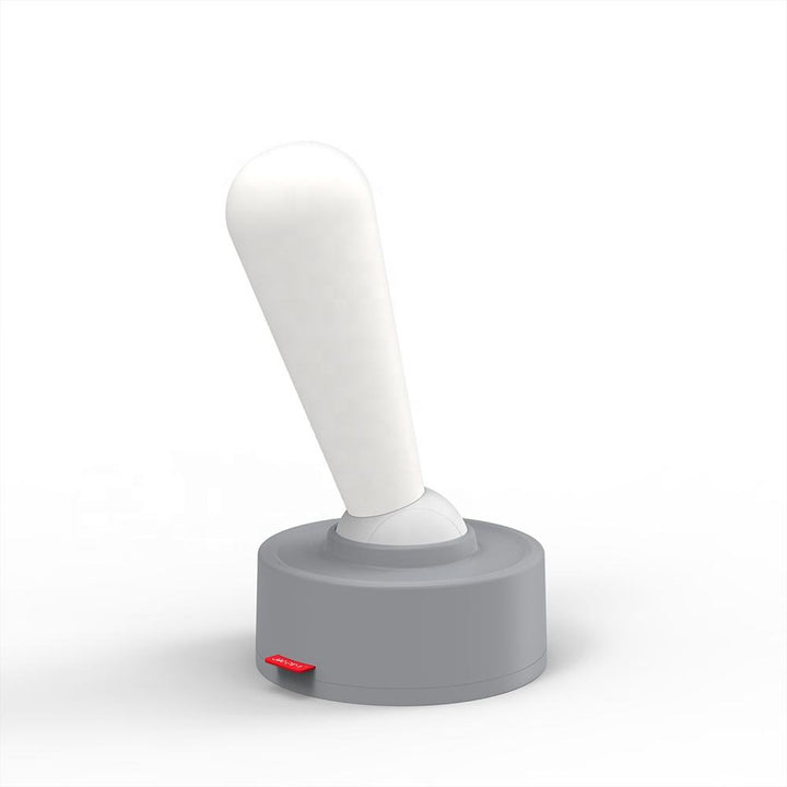 Retro Rechargeable LED Table Lamp - Touch Control, Two Brightness Levels, Cordless Design for Bedside or Outdoor Use-6